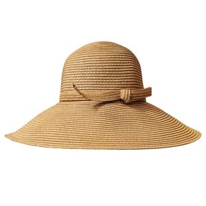 Nordstrom Large Brim Packable Tan Sun Hat